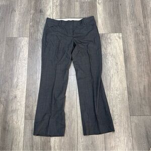 Theory Gray Pinstripe Trousers